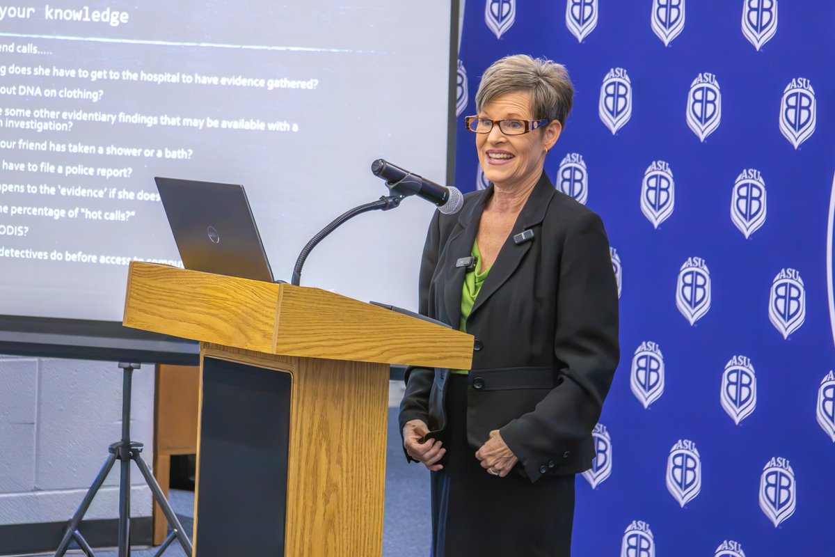 ASUBeebe's tweet photo. Day 3 of True Crime Week is on YouTube! 🚓

Catch Retired Officer J.D. Eckert's presentation: [https://t.co/JBYqxA7g7S 

That’s a wrap on live sessions! Missed today’s local history talk with Lisa Tinley-Ponson? Video drops tomorrow. 📁

#ASUBeebe #TrueCrime https://t.co/kTCz4NyRvb