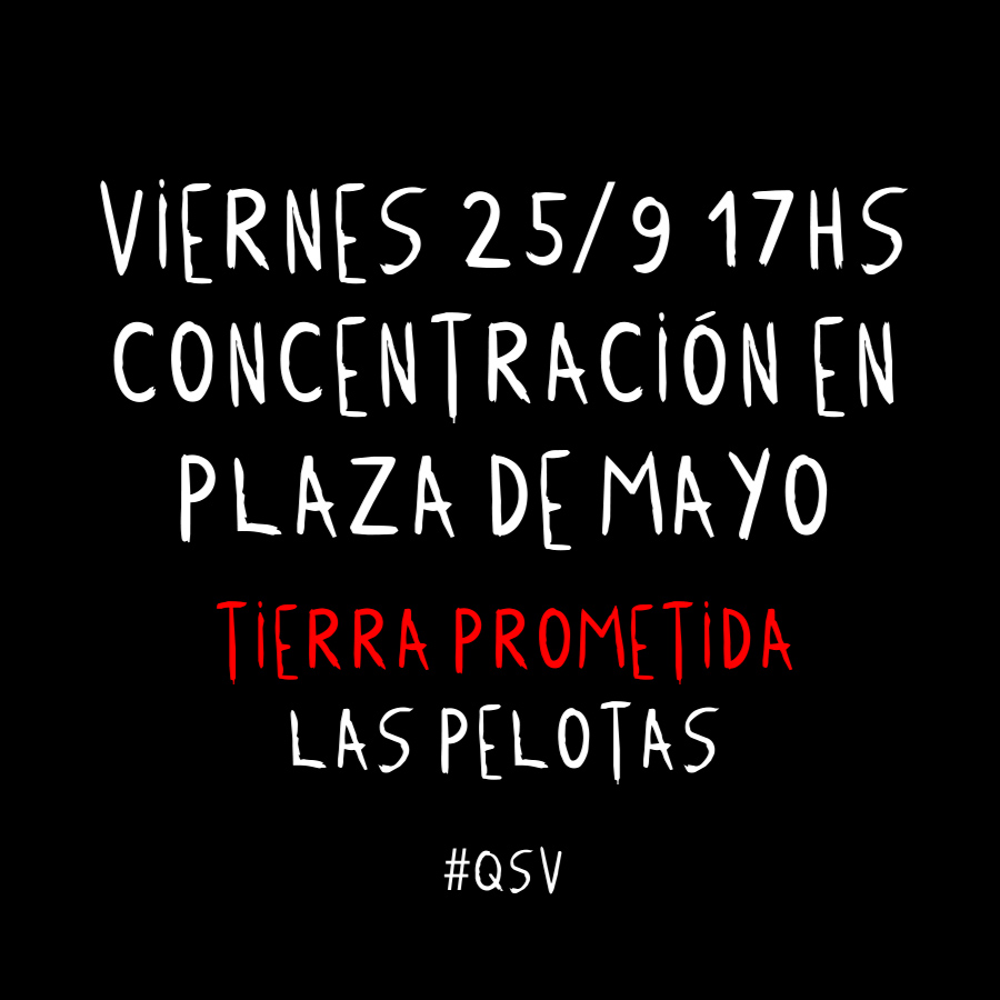 Resistentesarg's tweet photo. ¡TIERRA PROMETIDA LAS PELOTAS!
.
Milei y este gobierno están rifando al Argentina. Mañana nos concentramos en Plaza de Mayo a las 17hs para protestar y exigir que se vaya este gobierno vendepatria. Sumate! https://t.co/k34spmQnPv