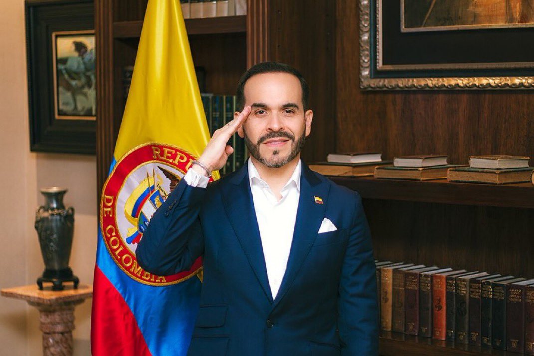 visegrad24's tweet photo. BREAKING:

Colombian President @ABDELAESPRIELLA breaks off Colombia’s relations with the Islamic regime in Iran. https://t.co/QYBOVmCJpn