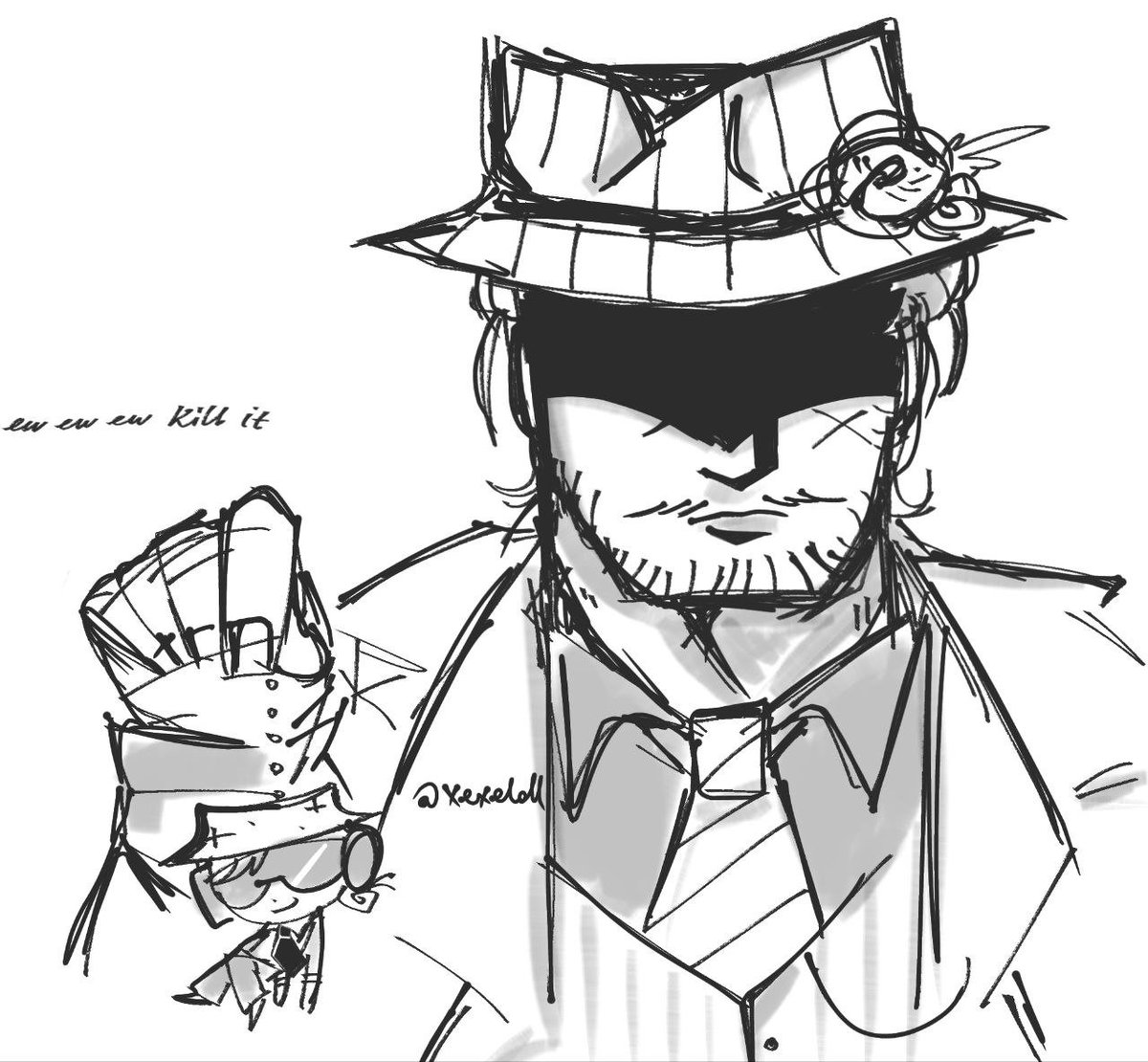 xexeloll's tweet photo. #doublefedora https://t.co/oKLGilO3kl