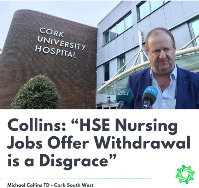 LindadeCourcy's tweet photo. In the last few weeks we have found out Cork University Hospital does not want to employ Irish graduates 😲😲, foreign doctors are upset because they will have to take English language tests and wait a bit longer for their ticket to the world (our passport) 😠
AND now to top it all off we have found out doctors who are treating our vulnerable populations are not all garda vetted, we can't even be sure who they are and they probably don't speak English!!
I'm so angry, if you are in hospital you are not well, you deserve the best of care with all the taxes we pay, yet you could be treated by an unqualified doctor, who can't speak English and may be a criminal.

Who's had enough? Join us today https://t.co/MrKENStWeD
@independent_ire @MichaelC_IND_TD @RichardODonoghu @kenoflynnTD @FitzForDail