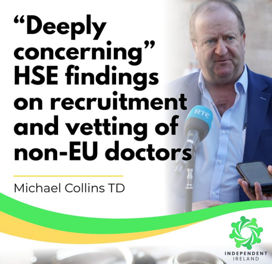 LindadeCourcy's tweet photo. In the last few weeks we have found out Cork University Hospital does not want to employ Irish graduates 😲😲, foreign doctors are upset because they will have to take English language tests and wait a bit longer for their ticket to the world (our passport) 😠
AND now to top it all off we have found out doctors who are treating our vulnerable populations are not all garda vetted, we can't even be sure who they are and they probably don't speak English!!
I'm so angry, if you are in hospital you are not well, you deserve the best of care with all the taxes we pay, yet you could be treated by an unqualified doctor, who can't speak English and may be a criminal.

Who's had enough? Join us today https://t.co/MrKENStWeD
@independent_ire @MichaelC_IND_TD @RichardODonoghu @kenoflynnTD @FitzForDail
