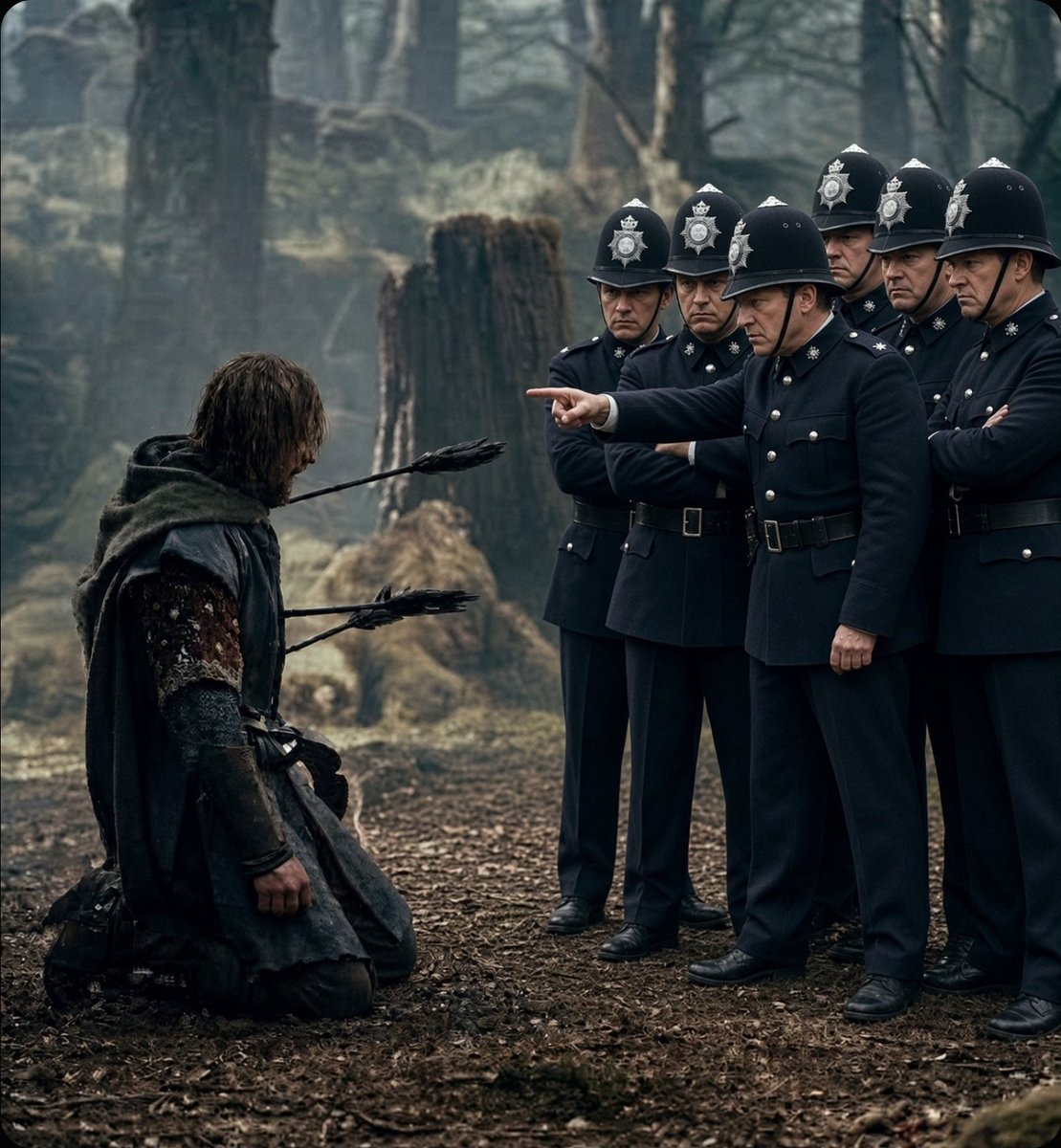 thatjerkme's tweet photo. @LSpoonerd "I've been shot."
"I dont think you have, mate." https://t.co/djijGAsPZm