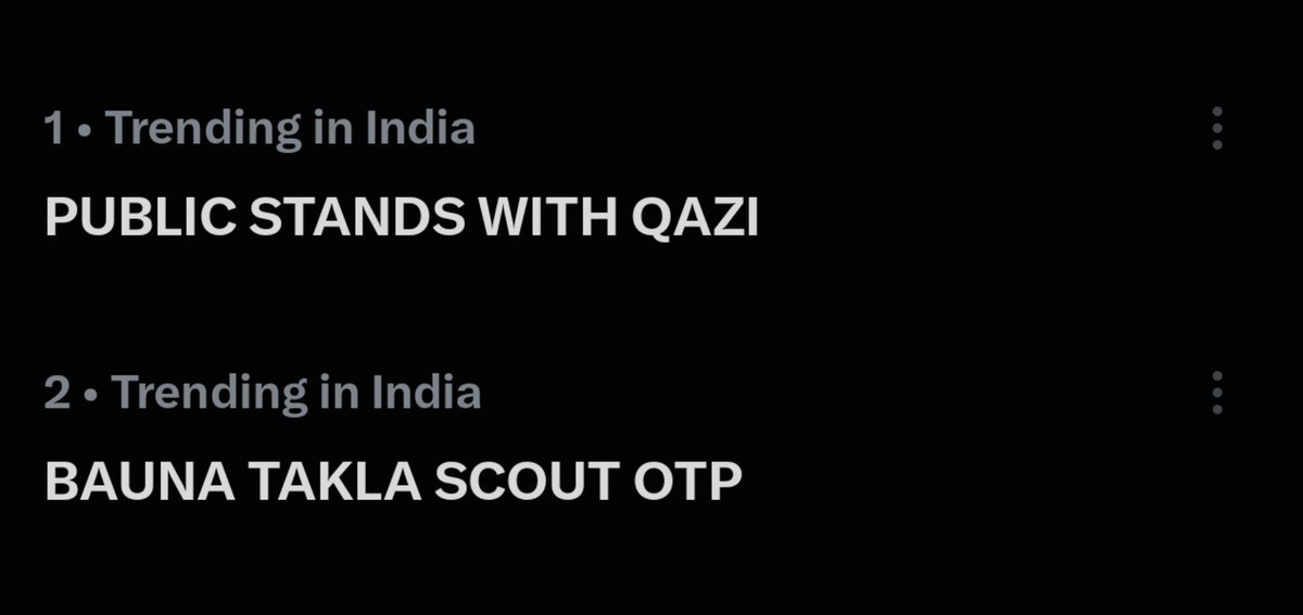 inomentll's tweet photo. Never mess Qazi fandom 

PUBLIC STANDS WITH QAZI
BAUNA TAKLA SCOUT OTP https://t.co/TI8JirbC0m