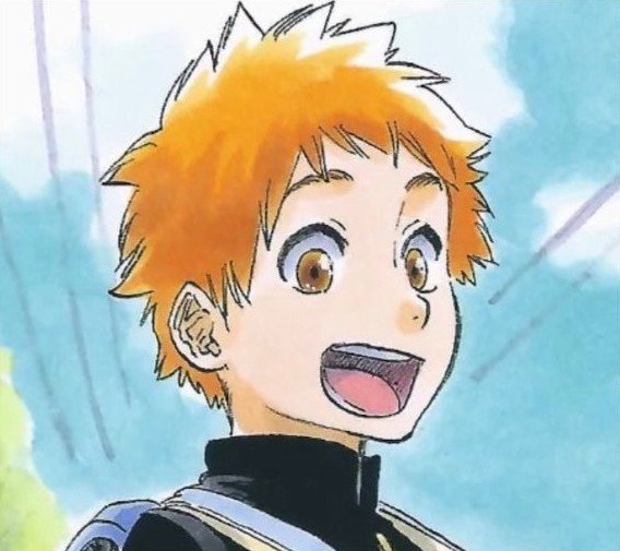 hackergoeun's tweet photo. will forever love that Kubo decided to make Kazui look just like Orihime https://t.co/XGDJk24oua