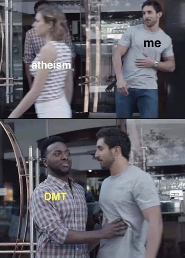 willsmiths237's tweet photo. DMT atheism https://t.co/Z3Qw3ufu5W