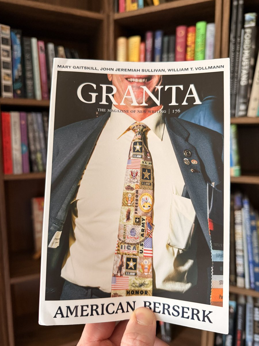 ChrisWritesGG's tweet photo. Can’t wait to dive into this one. Great print quality btw. @GrantaMag https://t.co/wRKrF0Zony
