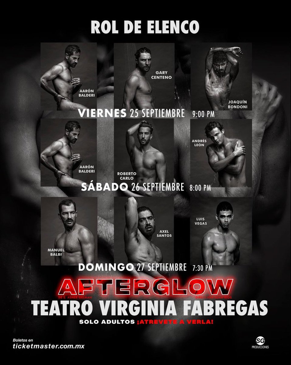Jorgedd_11's tweet photo. HOY 2x1 🚨🎭 Este Vie/25 Joaquin tiene nueva función en #Afterglow 🎟️ 9 pm
No se lo pierdan!🔥#Joaquinbondoni https://t.co/DgqR1yBeXr