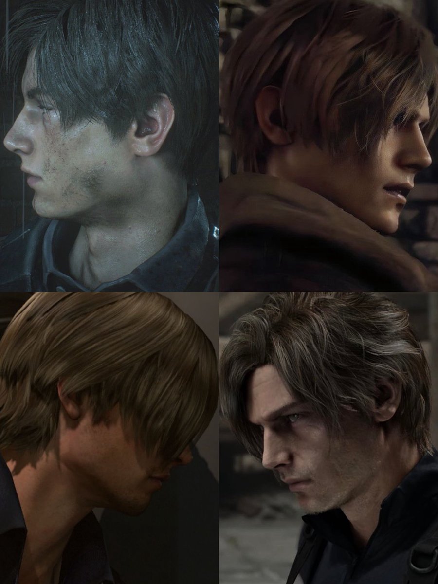 nightswayness's tweet photo. Leon S Kennedy 

RE2R x RE4R x RE6 x RE9 https://t.co/5KBULQRlTR