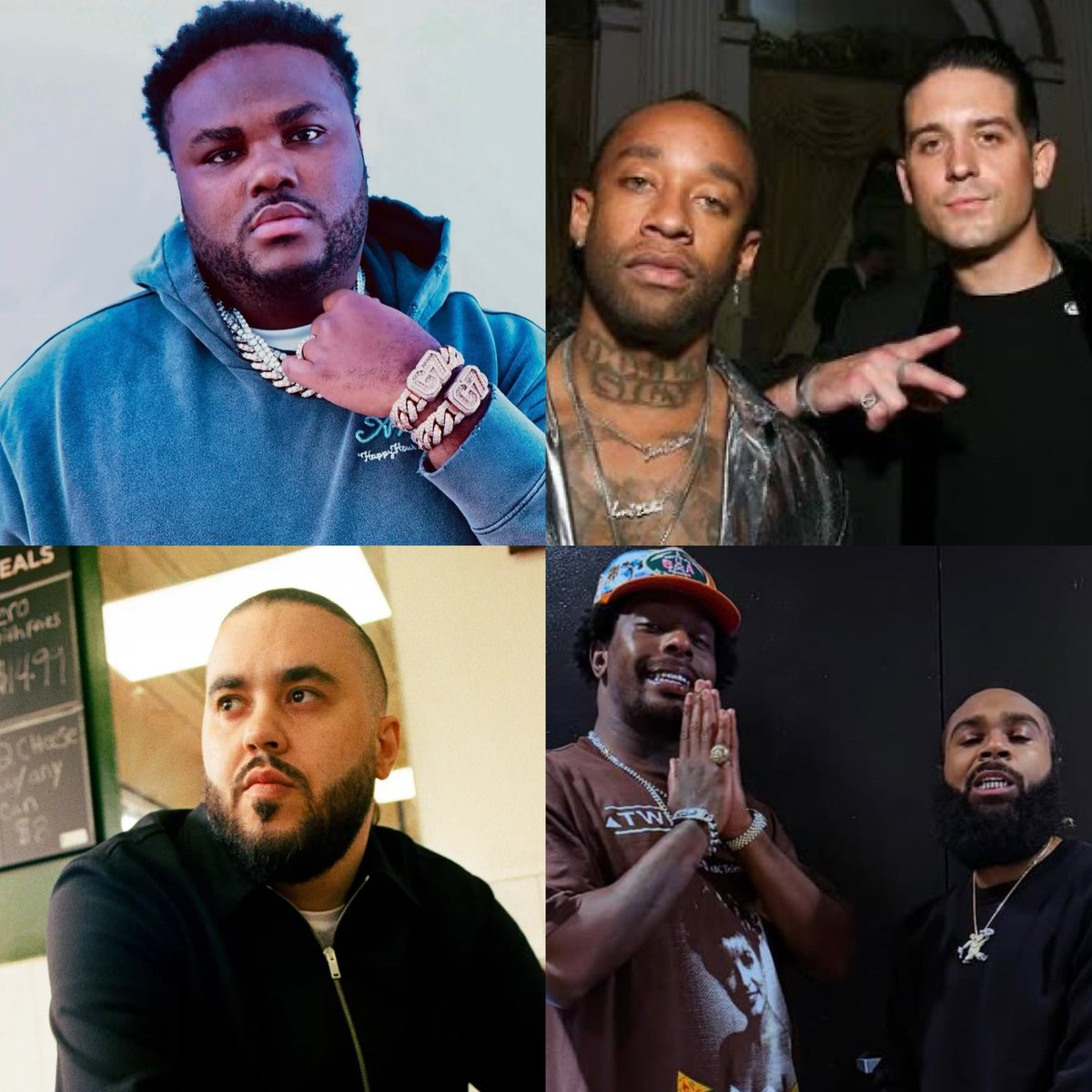 RapHubDaily's tweet photo. New Music Dropping Tonight:

Tee Grizzley - They Forgot [Album]

G-Eazy & Ty Dolla $ign - JFK

Your Old Droog - Bread & Butter [Album]

DDG - HIT-A-THON [Album]

Che & Tezzus - RICHPHØNKS [EP]

Lil Peep - heaven sent

2DeadBoyz - Felony Ring

Che & Tezzus - RICHPHØNKS

2hollis - Warhorse

Sleepy Hallow - Loaded

Bruiser Wolf & Twista - Barbiturates

Who gets the first spin?