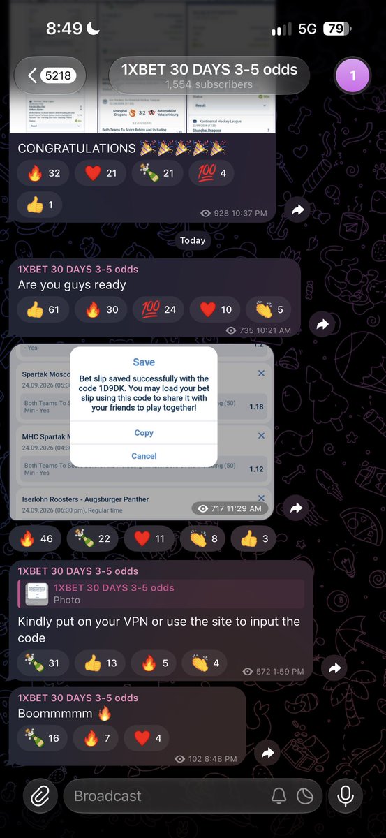 Ekitipikin's tweet photo. Funniest thing is that I don’t stake well cause it’s not my type of odd 😂 but I just want to prove i can win 27 days with the option i told you guys.  

We go again tomorrow ⚡️⚡️⚡️

Telegram : https://t.co/zC3qgWVUzC https://t.co/N0iul0Mhn9
