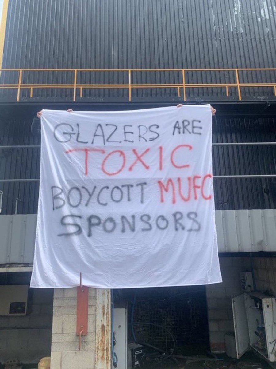 Glazerspissoff's tweet photo. BY PARTNERING WITH THE GLAZERS, YOU'RE A PARTY TO THEIR GREED 

@adidas @MAS @Snapdragon @SumUp @CocaCola @betway @apollotyres @ChampTravel @VisitMalta @CasilleroDiablo https://t.co/j71cehEfBS