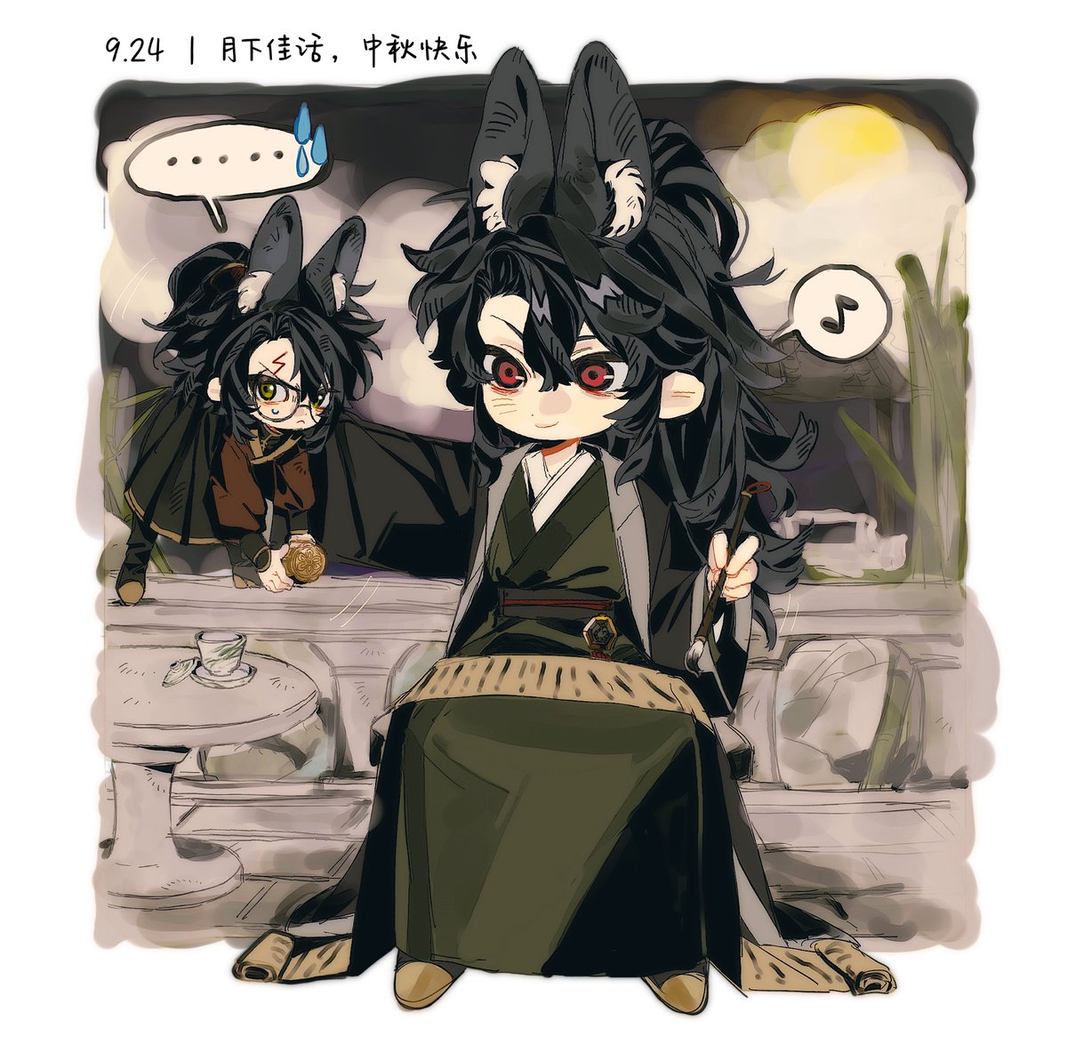 ivory_tomarry's tweet photo. #tomarry 🥮🎑🐰
建设了一下古风 https://t.co/4U3tZdXSeb