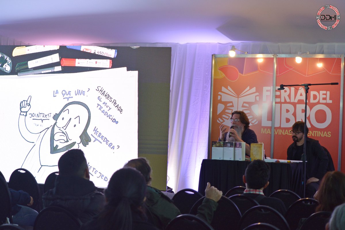 diariomalvinas's tweet photo. [Universidad]
De Shakespeare a la Inteligencia Artificial: el paso de la UNGS por la Feria del Libro https://t.co/gzuNRnz4KI @ungsoficial 

📸 @diariomalvinas https://t.co/7ThrqdSRoF