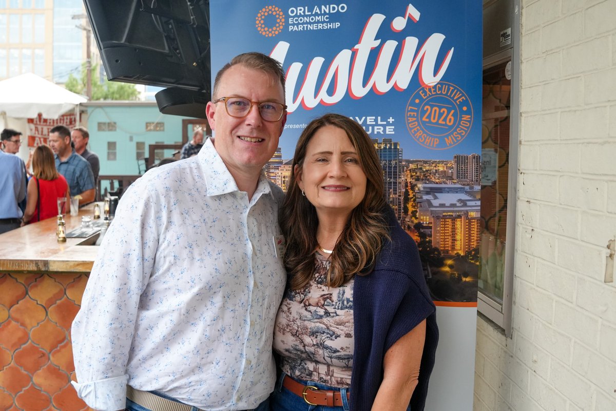 ORLPartnership's tweet photo. Day Two in Austin has been all about making connections, sharing ideas and learning from the people helping shape the city’s growth.
#AustinELM #OEPinAustin #Orlando #Austin https://t.co/K0XlI7sWh5