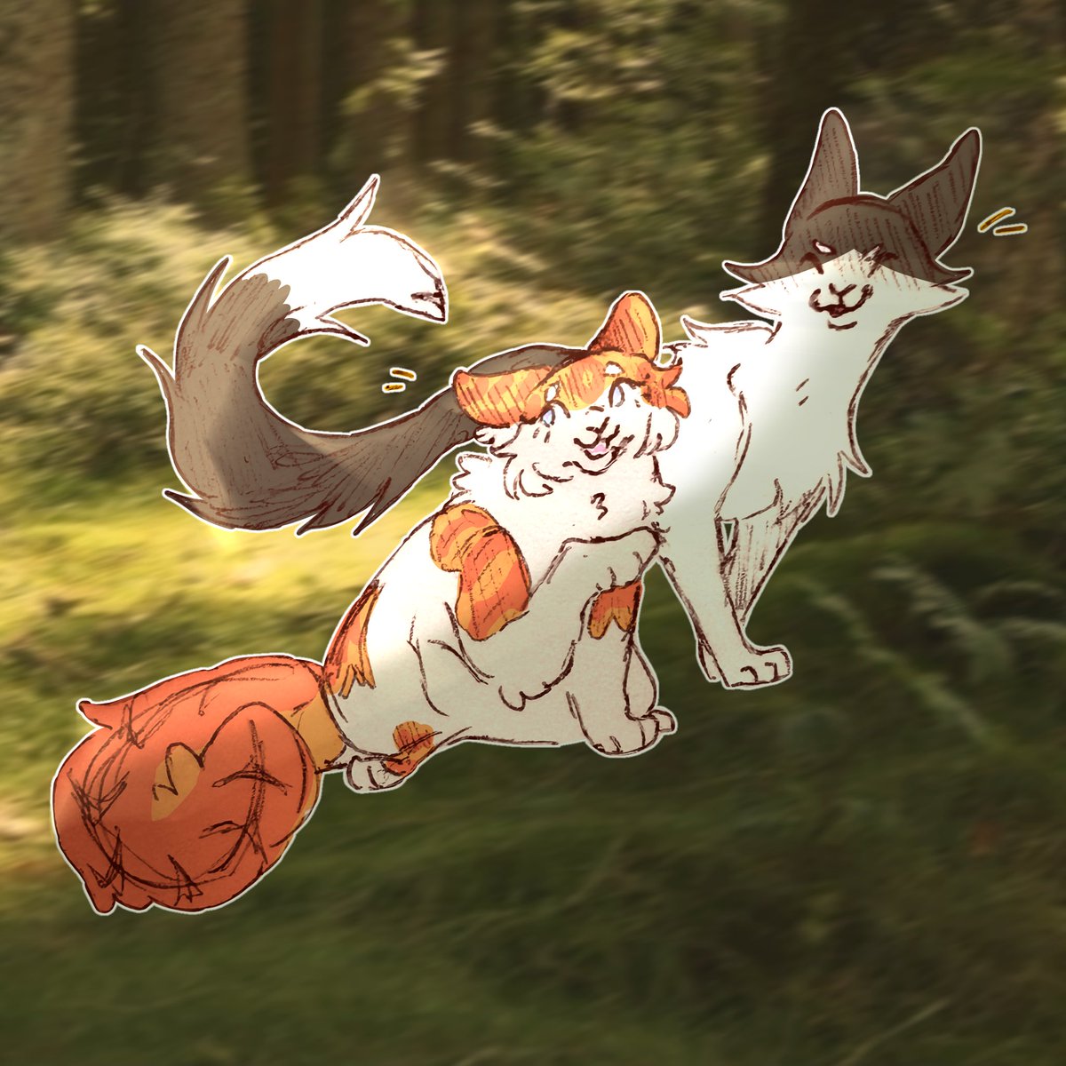 dreamfawn_'s tweet photo. does anyone miss them like i miss them
#warriorcats #swiftpaw #brightpaw #brightheart https://t.co/aTWSRBuLdv