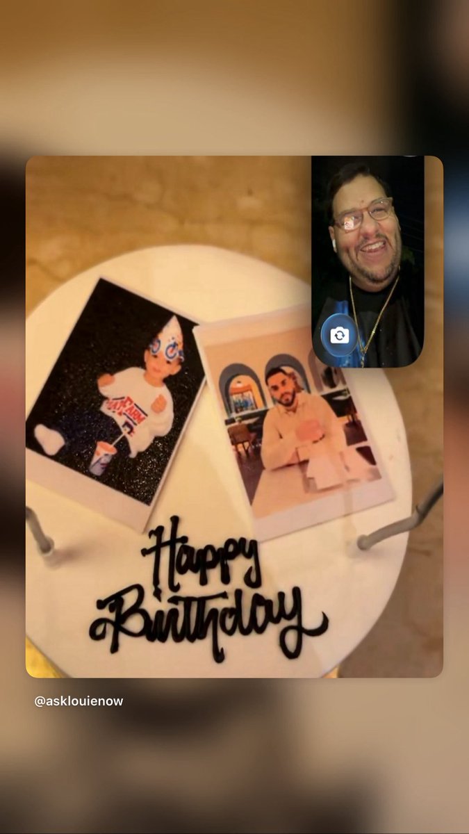 AskLouieNow's tweet photo. Birthday shenanigans continued with this beautiful cake Genevieve got for my son. 🎂 I love the pictures showing him then and now. She did an amazing job. ❤️
#BirthdayCake #ThenAndNow #AskLouieNow https://t.co/i30RBlA1fp