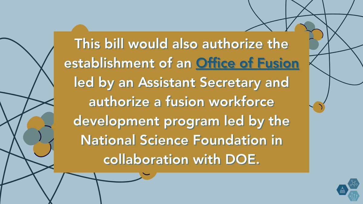sciencedems's tweet photo. Today, Ranking Member @RepZoeLofgren and Research and Technology Subcommittee Chairman @JayObernolte introduced the American Leadership in Fusion Act!

This critical bill would accelerate the commercialization of fusion energy.⚛️
https://t.co/W0rRAbhK5P https://t.co/q0OssUZSgL