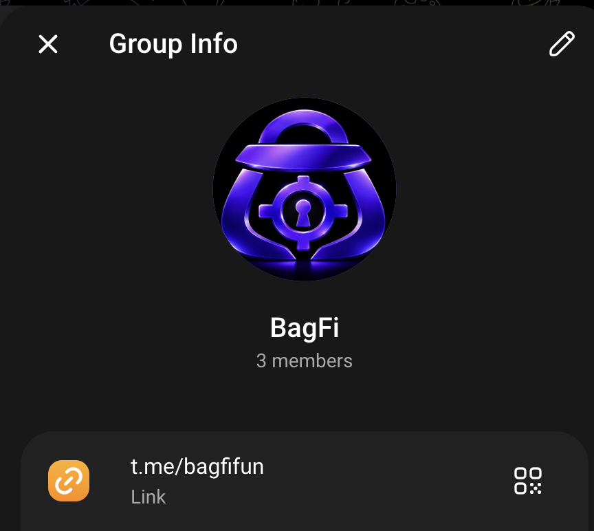 bagfifun's tweet photo. Our Telegram group has already been created; join us and let's chat as a community.

https://t.co/LajPtxdwWQ https://t.co/kjrvQUq8RY