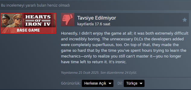 Hektor2011_G's tweet photo. Steam yorumlarımızı sildiği için yeni bir yöntemimiz var!

Yorumunuzu tamamen İngilizce yazın ve yorumunuzda sadece oyun ile alakalı şeyler yazın.

Durmak yok! https://t.co/6q0cSDUBEG