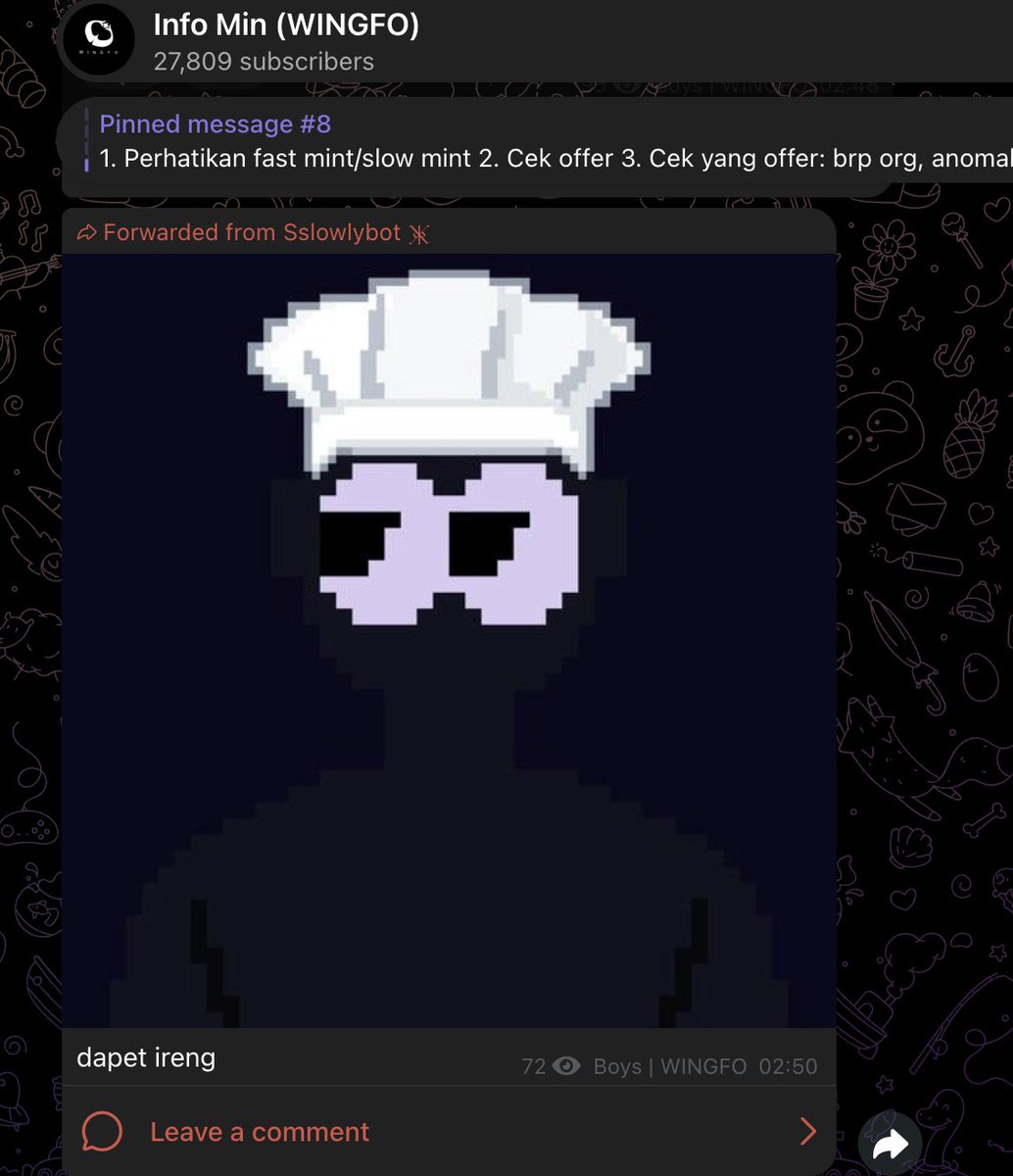 weingfo's tweet photo. Only a few WINGFO members managed to secure @foomsfomo.

We first shared this one in our Early NFT radar when the account had only 4 followers.

And yeah, only a small number of people ended up getting it.

GG to everyone who caught it early. https://t.co/hfP4WyA9GF