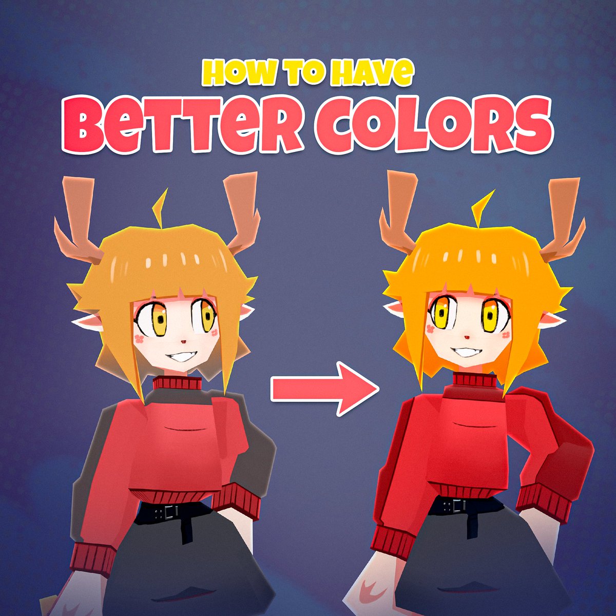 Crashsune's tweet photo. Try out blending modes like Multiply or Darken!

These BEAUTIFUL blending modes will give you that natural shadow color ✨

Check out my low poly course! We just launched a new sale until the end of this month ₍₍⚞(˶˃ ꒳ ˂˶)⚟⁾⁾

https://t.co/xX7vL0Eh39 https://t.co/o7IIHQSURe