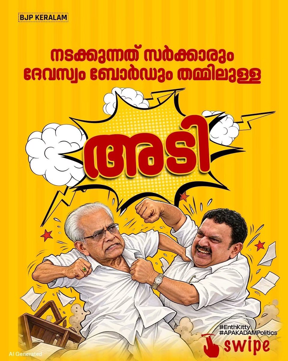 MTRameshbjp's tweet photo. തീർത്ഥാടനം തുടങ്ങാൻ ദിവസങ്ങൾ മാത്രം ബാക്കി നിൽക്കേ മുന്നൊരുക്കങ്ങളൊന്നും കാര്യക്ഷമമല്ല.
അരവണയില്ല, പമ്പയിൽ കെട്ടു നിറയ്ക്കാൻ നാളികേരമില്ല.
അമിത യാത്രാക്കൂലിക്ക് പുറമേ സ്ഥലത്തെ റോഡ് പണിയും പൂർത്തീകരിക്കാനായിട്ടില്ല.
#EnthKitty
#RandallaOnnanu
#APAKADAMPolitics https://t.co/8z39EYflqF