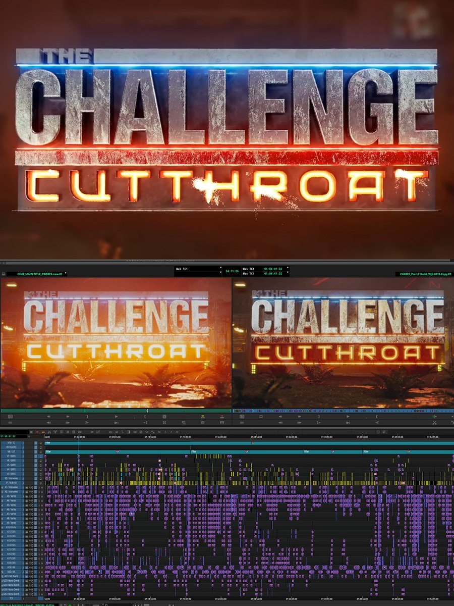 MediaComposer's tweet photo. 🎞️ The Challenge: Cutthroat — Season 42
📷 Jacob Lane
▶️ https://t.co/kpymeI9Z4F
 
#thechallenge #cutthroat #avidmediacomposer #editing #editor #postproduction #mediacomposer #avid #avidcreator https://t.co/MT2byx0R8K