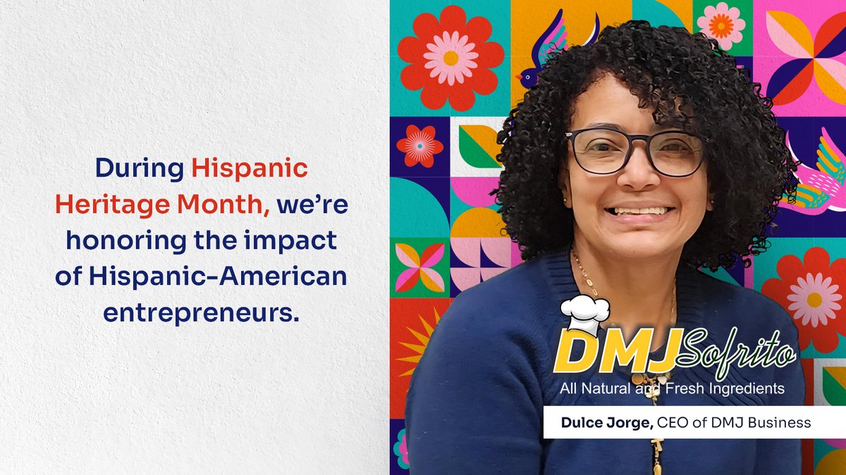 NYNJCouncil's tweet photo. During #HispanicHeritageMonth, we're honoring the impact of Hispanic-American entrepreneurs. Check out this Supplier Spotlight on Dulce Jorge, CEO of DMJ Business, home of Fresco Sofrito, an all-in-one fresh seasoning paste. 

https://t.co/eFmHivYbcH

#NYNJMSDC https://t.co/PuRaxLViGp