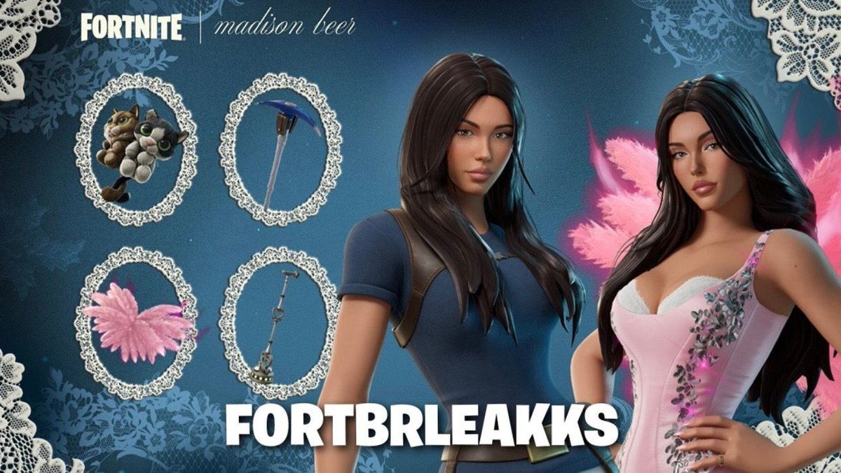 fortbrleakks's tweet photo. MADISON BEER GIVEAWAY! 
(Skin of Choice)
#Fortnite #Giveaway #Ad

HOW TO ENTER!
- Follow me
- Like &amp; Repost
- Comment 'done'

Ends in 48 hours!

Use Code 'IC4' to support me, it means a lot💙#EpicPartner https://t.co/FXFlA29zEZ