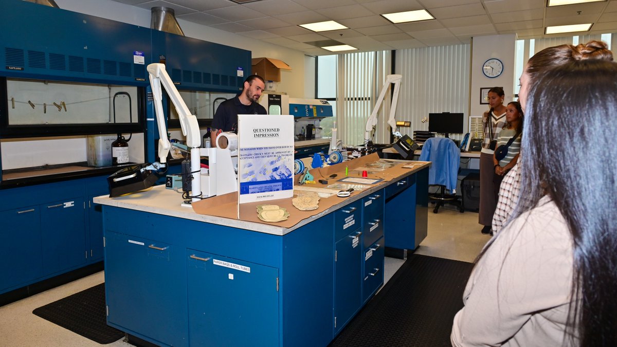 BaltCoPolice's tweet photo. This week, we celebrate National Forensic Science Week with a tour of the Forensic Services Section. We thank everyone in our Forensic Services Section for their dedication and hard work. #NFSW, #NFSW2026, and #nationalforensicscienceweek #BCoPD https://t.co/QyqcYL1P33