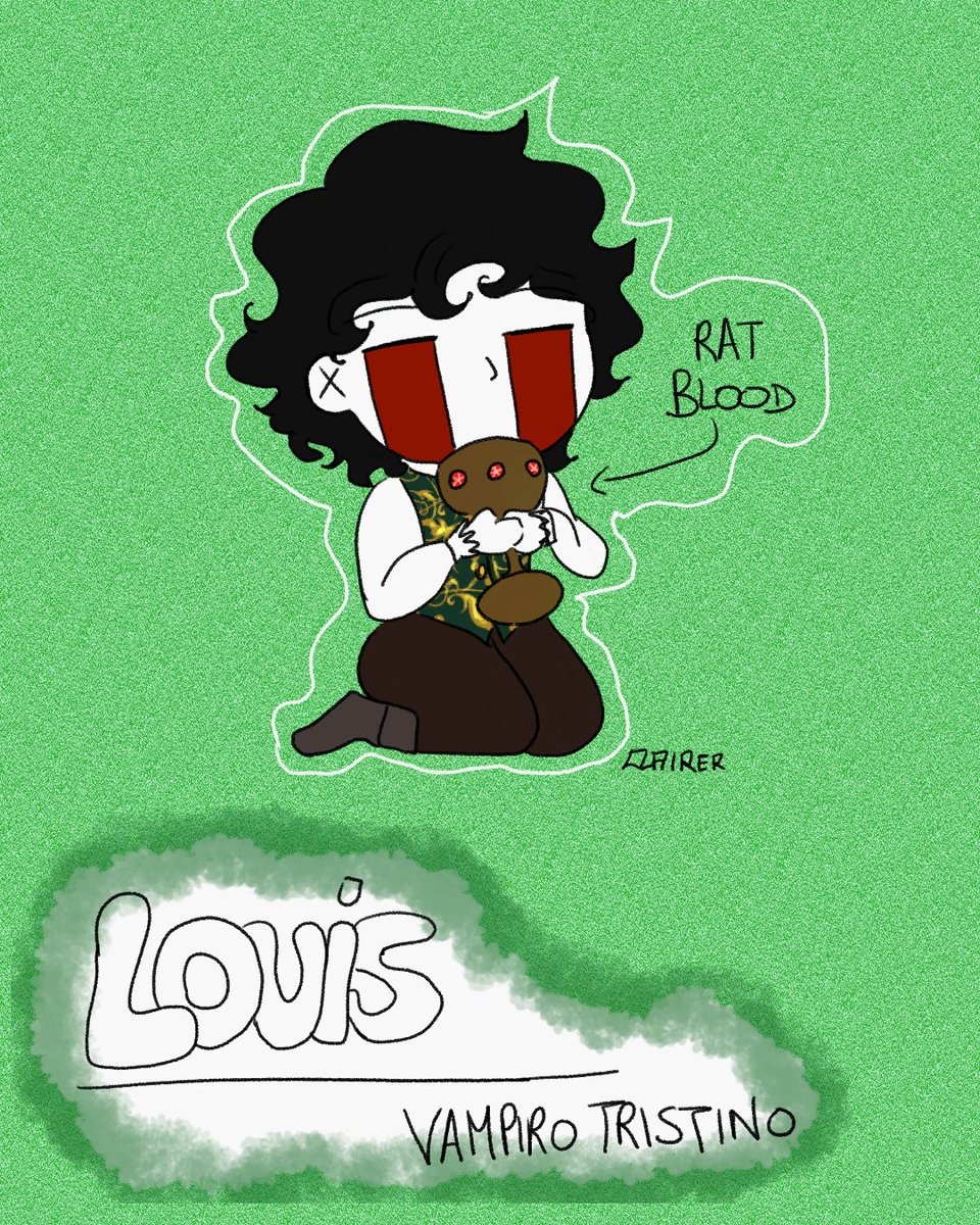 clairer_4rt's tweet photo. 🧵 Thread of Interview with the vampire, The vampire Lestat, Queen of the Damned chibi characters with silly Italian nicknames I gave them
(In order of appearance)
#interviewwiththevampire #thevampirelestat #queenofthedamned https://t.co/HErMjkf4KU