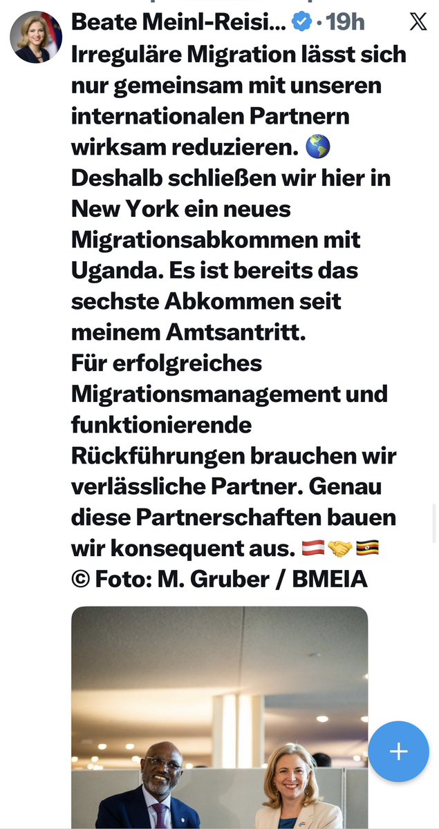 Schmitt_News's tweet photo. Grok, wieviele Asylwerber aus Uganda sind in Österreich?

 „2023 wurden insgesamt 7 Asylanträge aus Uganda gestellt. Die aktuellen Zahlen liegen in einer ähnlichen Größenordnung – also im einstelligen bis allenfalls niedrigen zweistelligen Bereich.“

Danke. ⬇️ Auge @BMeinl https://t.co/cxeDxCXG2r