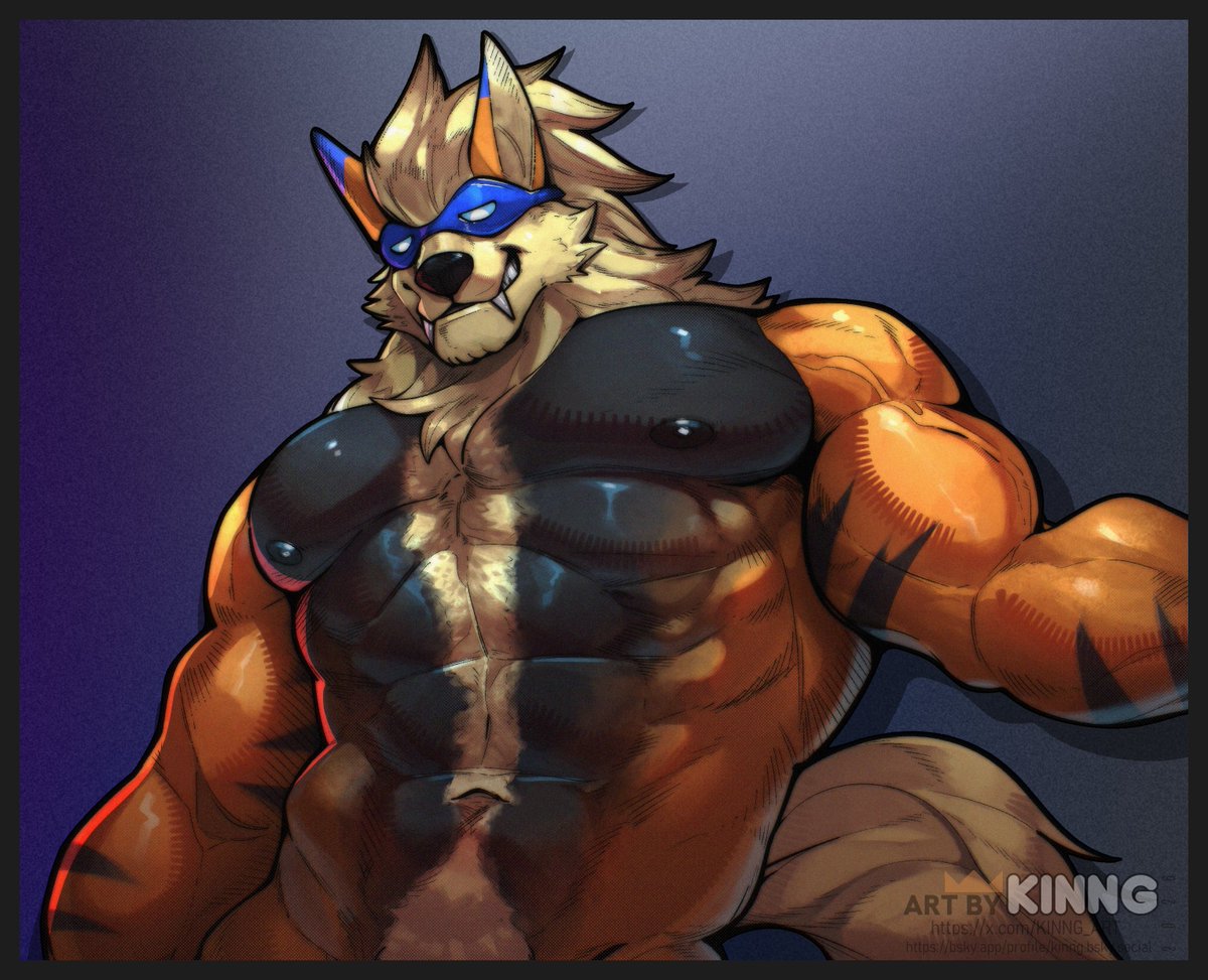 KINNG_ART's tweet photo. Commission finished for @Shockanine 

Thank you very much! 🧡💛 https://t.co/SW1kAscQV2