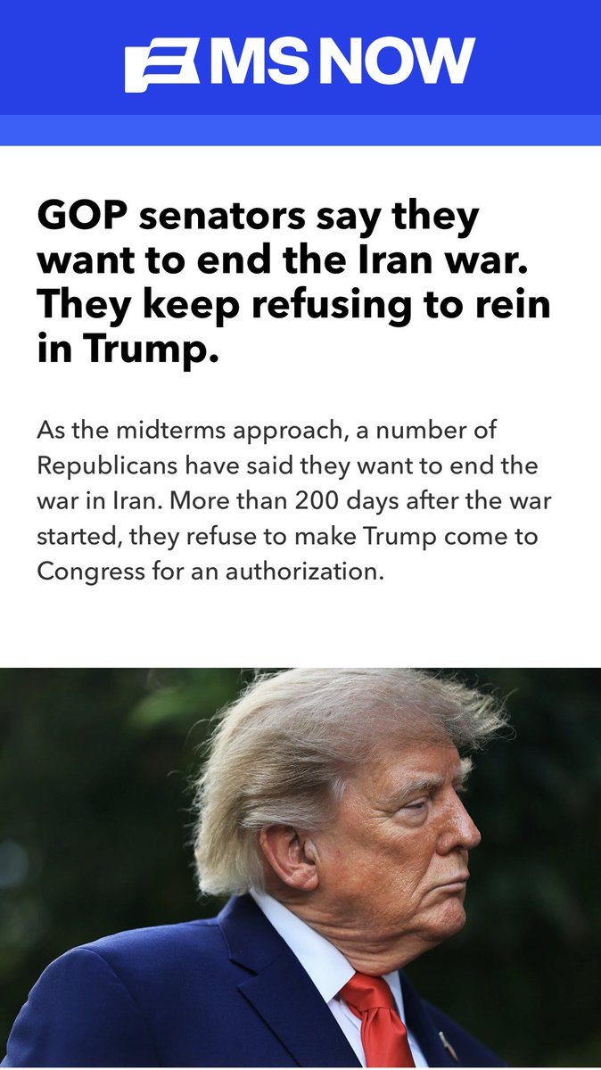 axidentaliberal's tweet photo. Despite Americans being absolutely pummeled by skyrocketing gas and grocery prices directly caused by Trump's war in Iran, Republicans STILL opted to vote for this madness

So-as usual-it's up to us to stop it ourselves 

#BlueWaveIn40Days https://t.co/oWhKa7Y4w7