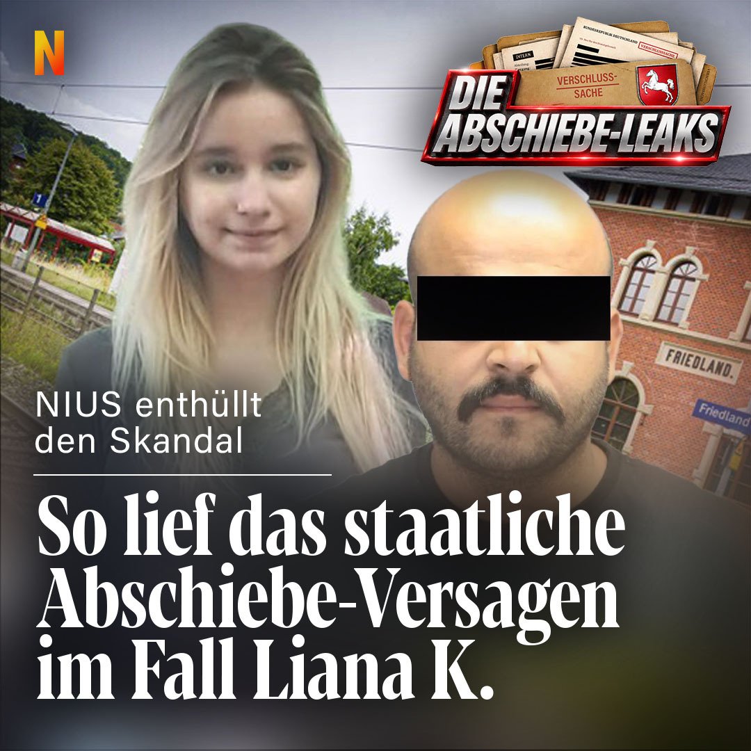 niusde_'s tweet photo. Wir haben heute die ersten beiden Teile unserer Serie über Abschiebeleaks aus Niedersachsen veröffentlicht. Das war allerdings erst der Anfang. Morgen bei NIUS live und nachmittags auf https://t.co/9A0QtdQH1m erscheint der dritte Teil:
Wie das Land Niedersachsen es nicht schaffte, einen Hamas-Terroristen abzuschieben.
https://t.co/4MUZr0Hntc
