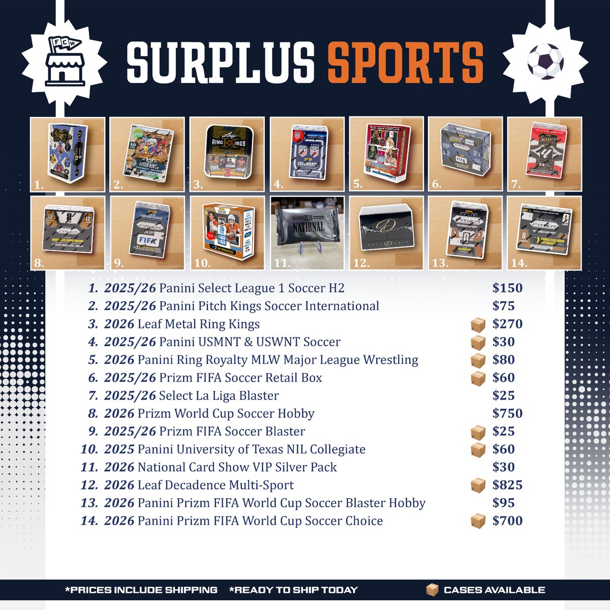 FCWMarketplace's tweet photo. 🏎️⚽️💥🏎️⚽️💥🏎️⚽️💥🏎️⚽️💥

--------🚨In Stock Alert🚨--------

Miscellaneous product! Include the product name and the amount claimed in your post!

Claim Away! https://t.co/VjcoOvHLxQ
