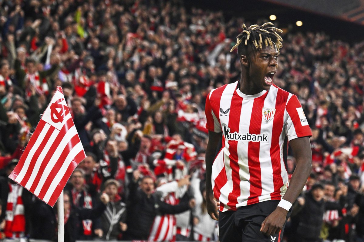 AthleticXtra's tweet photo. 🚨🚨🚨 Nico Williams: "Quiero ganar un título europeo con el Athletic. Nadie lo ha hecho y pasaríamos A LA HISTORIA" 

[@eldesmarque) https://t.co/ObC2qoO2F8