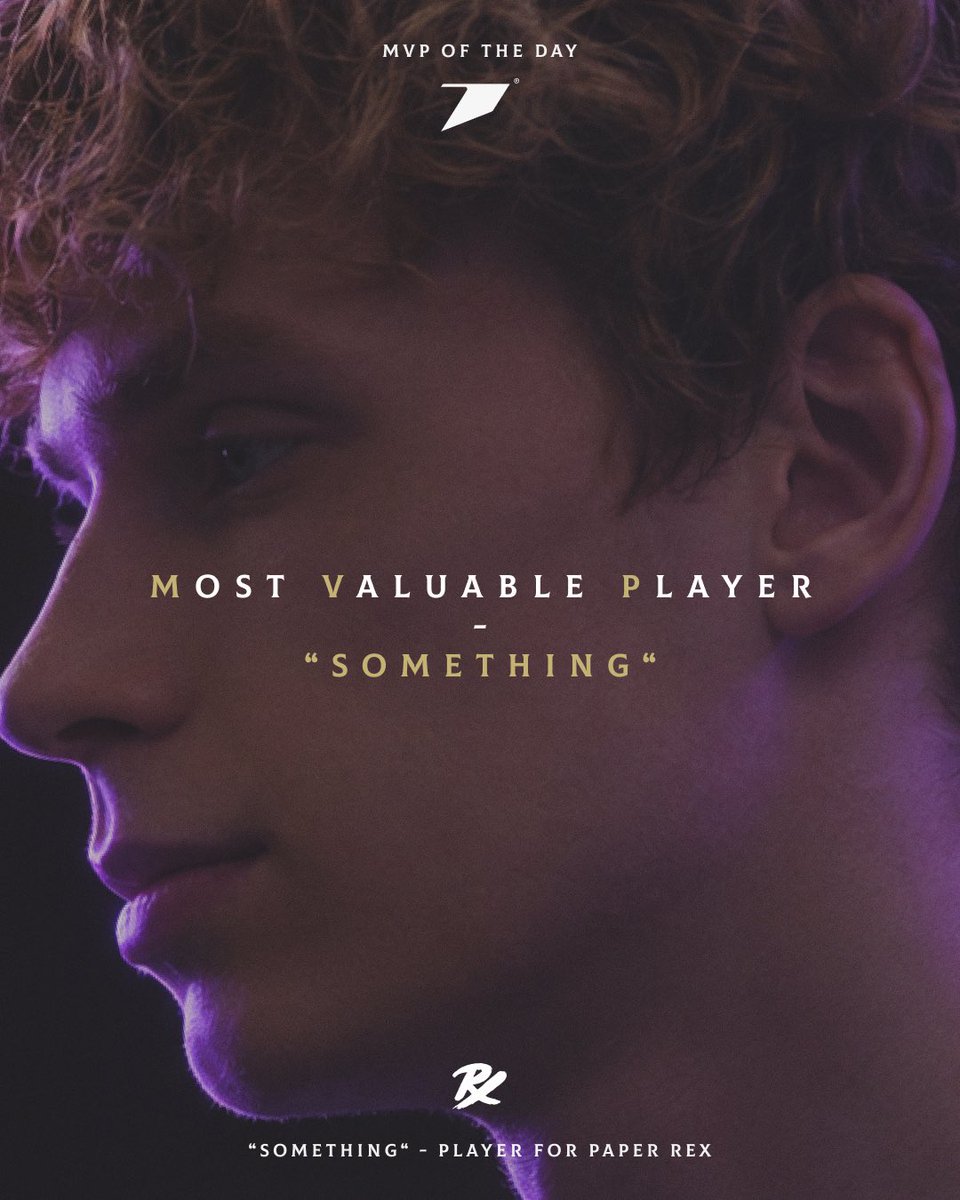 LaVirgule__'s tweet photo. 👑 Notre MVP de la première journée des Champions Valorant est le duelliste de Paper Rex 🇸🇬, « something » 🇷🇺 qui a brillé individuellement dans la victoire de son équipe face à Liquid 🇪🇺 https://t.co/bEjRcPw4dv