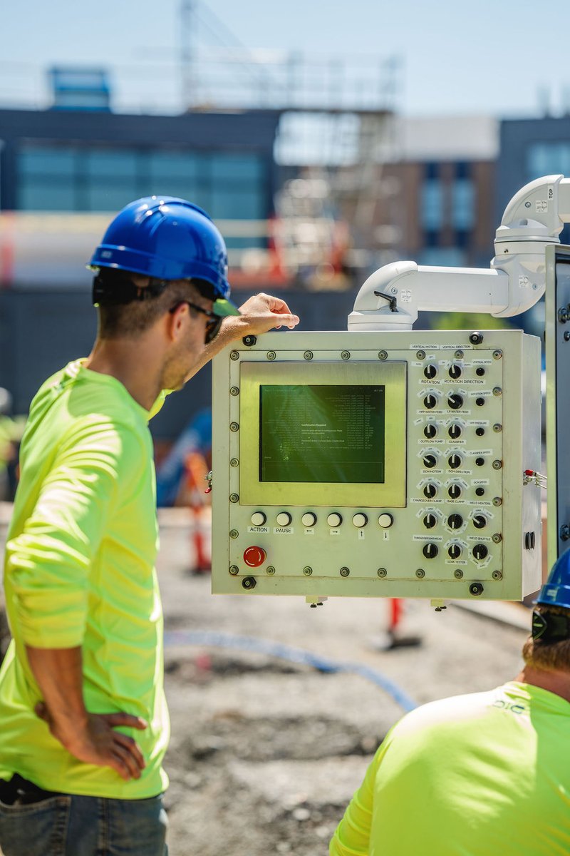 SuffolkBuilds's tweet photo. @DigEnergy recently put its innovative geothermal drilling technology to work at Suffolk’s 100MAG in Boston, completing its first commercial project. Opening soon, 100MAG is Suffolk’s new design and innovation center.

Read more: https://t.co/WCznMsmlyA https://t.co/CeBtzK2O0x