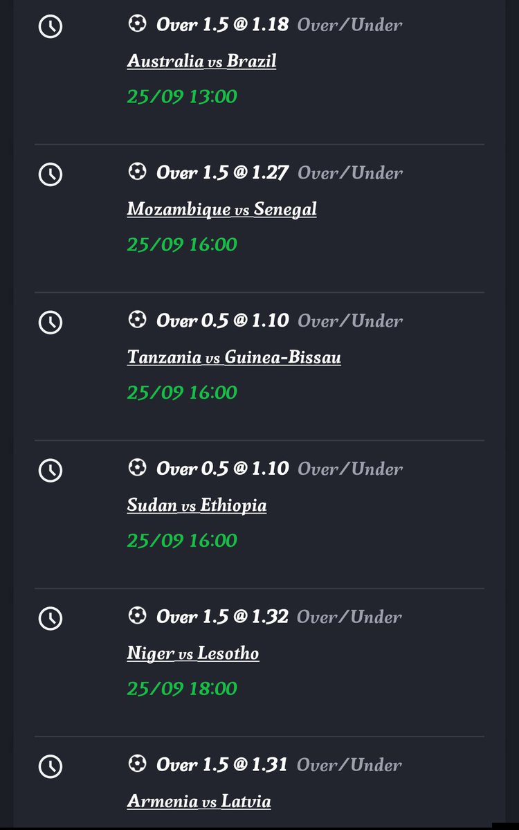 Mchumapunter's tweet photo. Over 1.5💚☑️

497MFJ

2,000 Odds https://t.co/j4euPNC9SJ