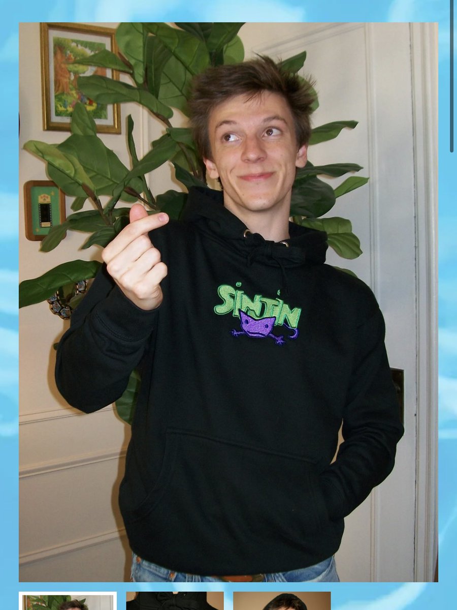 hotdogsprinkle's tweet photo. i bought the sinjin halloween hoodie im so excited https://t.co/4nFEVtfUD1