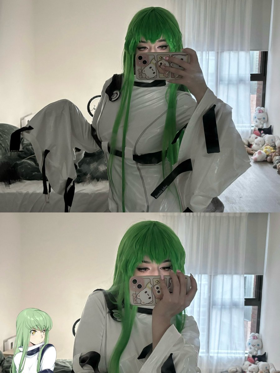 buniicides's tweet photo. i miss cosplaying c.c #codegeass https://t.co/1IyvFYtIme