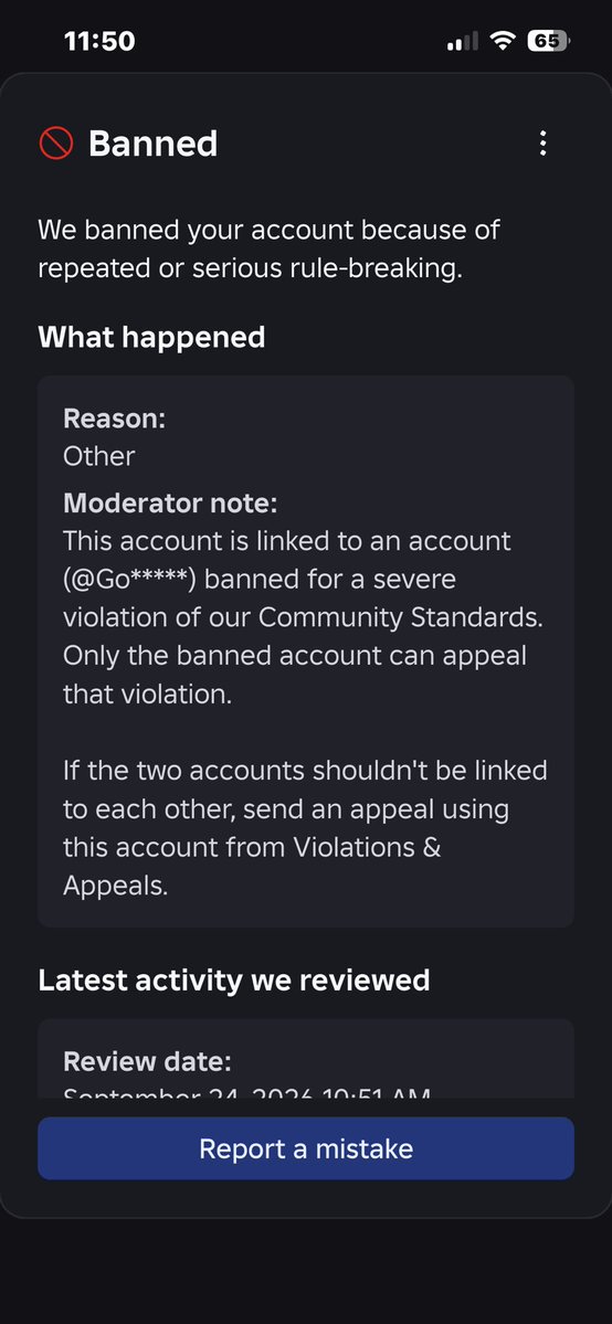 gigisitapro's tweet photo. whoever is on roblox support has to get their shit together, i just got banned for having my account linked to someone i don’t even know, every single one of my appeals has been rejected and nobody’s giving me a way to fix this. @Roblox https://t.co/sxcnzF0Jis