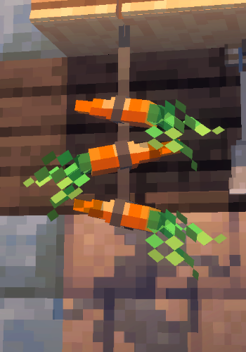 pleinair1212's tweet photo. 毎日新ブロック追加444日目【干し人参】      
#Minecraft #Blockbench https://t.co/GvCerFeVsg