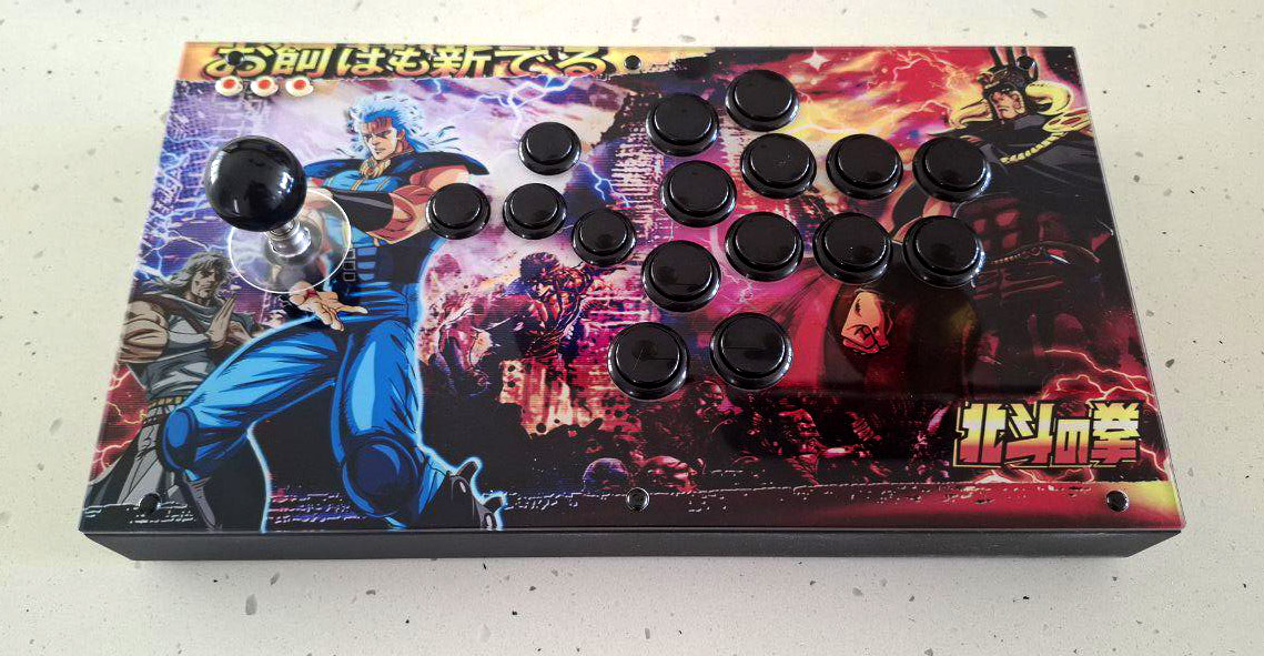 LukasFstkArts's tweet photo. Kenshiro  |  Hokuto No Ken

Collage style art for Fightbox M3 

Commissions open

#fightstickart #Kenshiro #Hokutonoken @FightBoxArcade_ https://t.co/zYrX2GvwvM