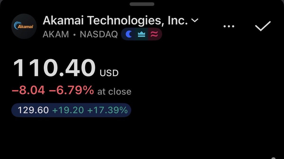 HyenukChu's tweet photo. $AKAM +18% afterhours
Anthropic https://t.co/vYJ9KVhI64