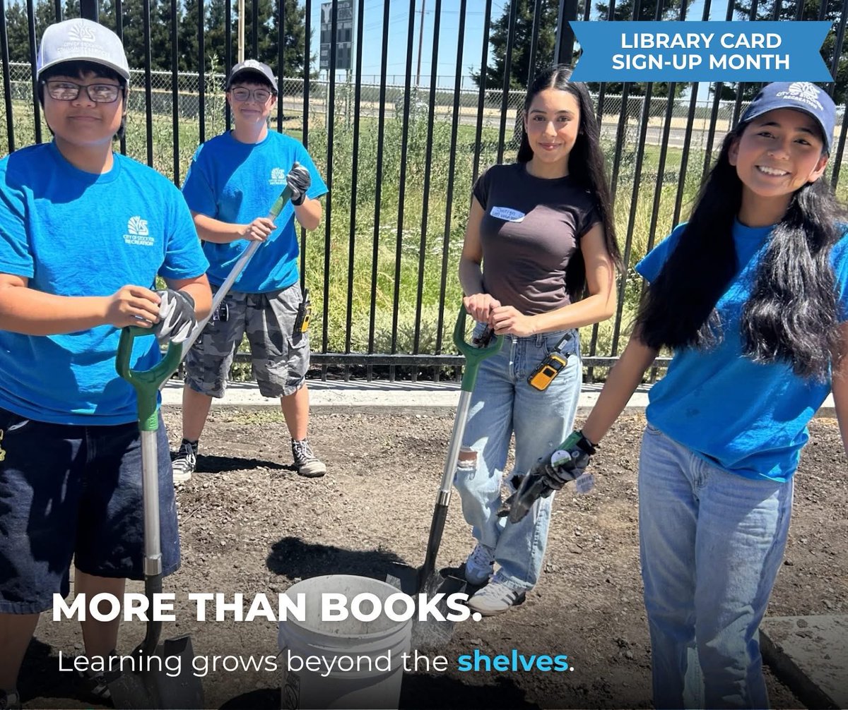 SSJCPL's tweet photo. More ways to grow!

At Ursula Meyer Library and Recreation Center, our Library and Recreation teams come together to make great things happen for our community. This time, it meant getting our hands in the soil and helping start the center’s herb and wildflower garden! https://t.co/VAwk4LIX1E