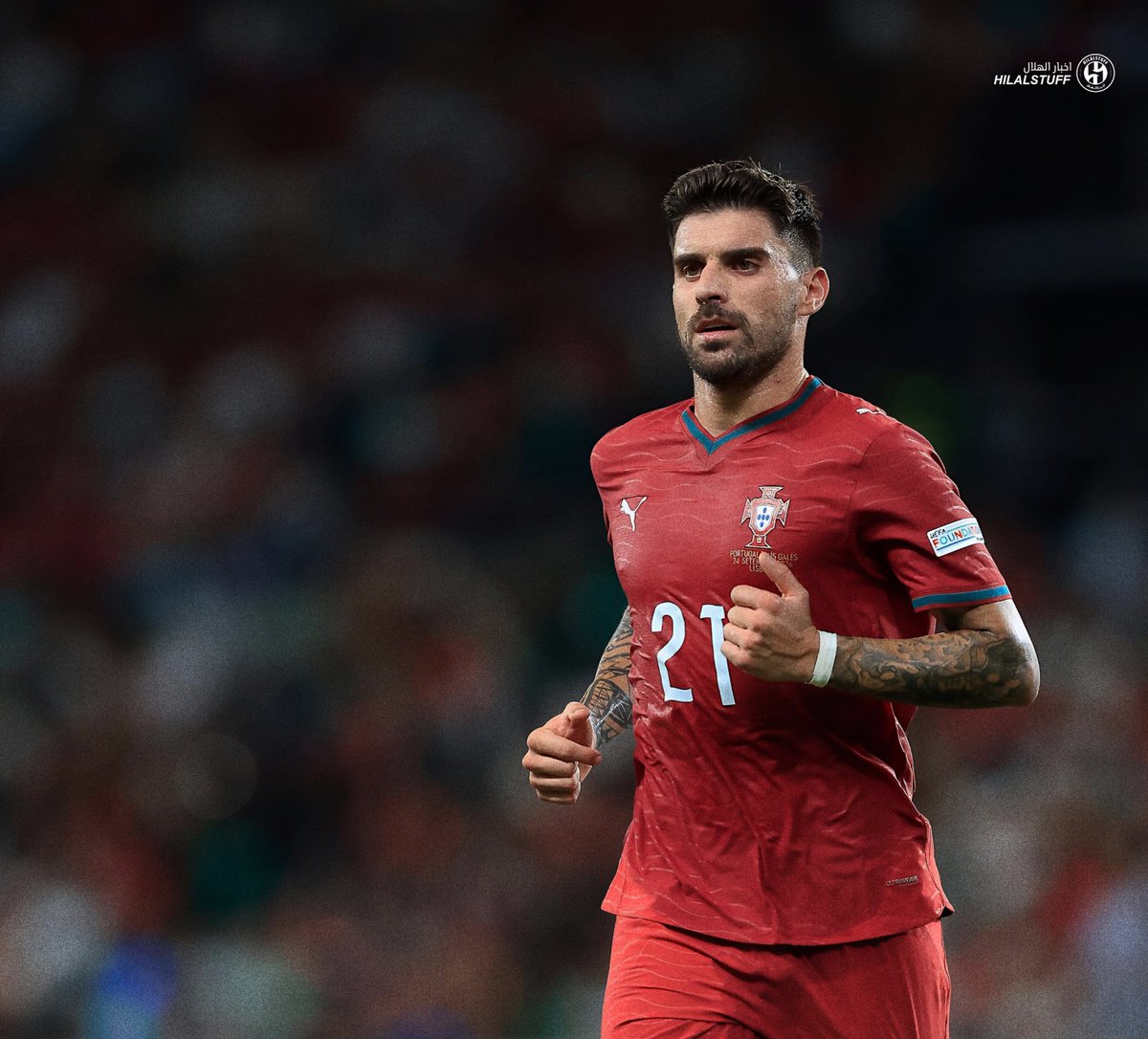 hilalstuff's tweet photo. 🚨🔴 حتى الدقيقة 70:

الرولز روبن نيفيز الأعلى تقييمًا في مباراة البرتغال وويلز بـ 8.1 😰❤️❤️❤️ https://t.co/T8EsPiuclA