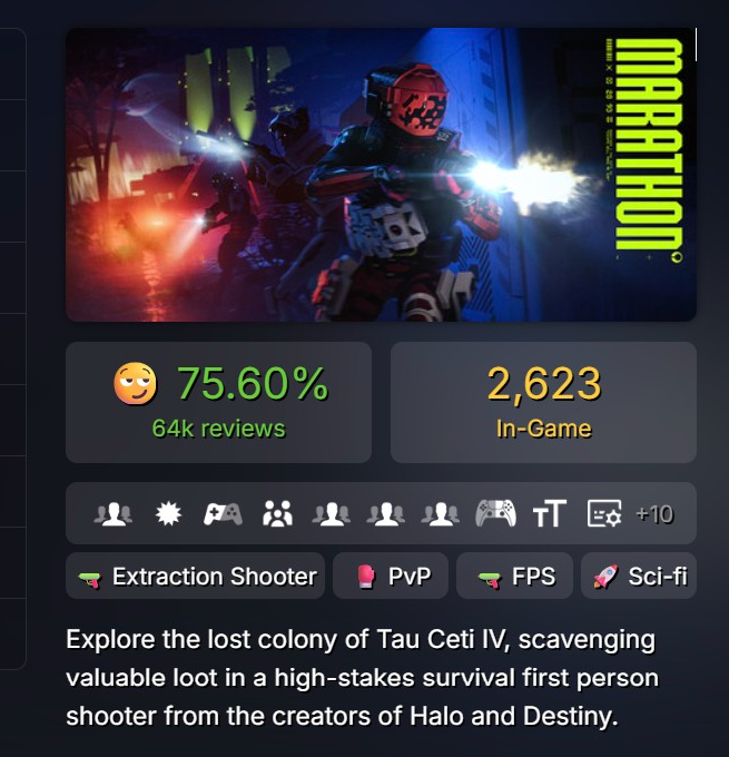 Pirat_Nation's tweet photo. Bungie is planning a much bigger future for Marathon, with new game modes, a social space, and an entirely new zone coming over the next few months.

The studio admitted that the extraction shooter didn't reach as many players as expected, and now wants to offer more ways to play beyond its original gameplay loop

-December: Permanent PvE mode, experimental deathmatch, and Bishop, a samurai-inspired Runner.

-December: A social space with a firing range, a Perimeter visual overhaul, more high-end loot, and a new Tick Queen boss fight.

-March 2027: A new zone, alien enemies, improved onboarding, progression changes, and more focused quests and narratives.

Bungie says it wants Marathon to offer more ways to play, whether you prefer PvE, PvP, or the original PvEvP extraction experience.
The studio knows the constant risk of losing your progress doesn't appeal to everyone, so it's working on different experiences